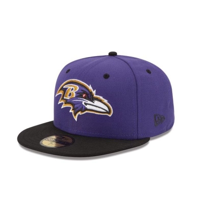 Sapca New Era Baltimore Ravens NFL 2Tone 59FIFTY Fitted - Negrii